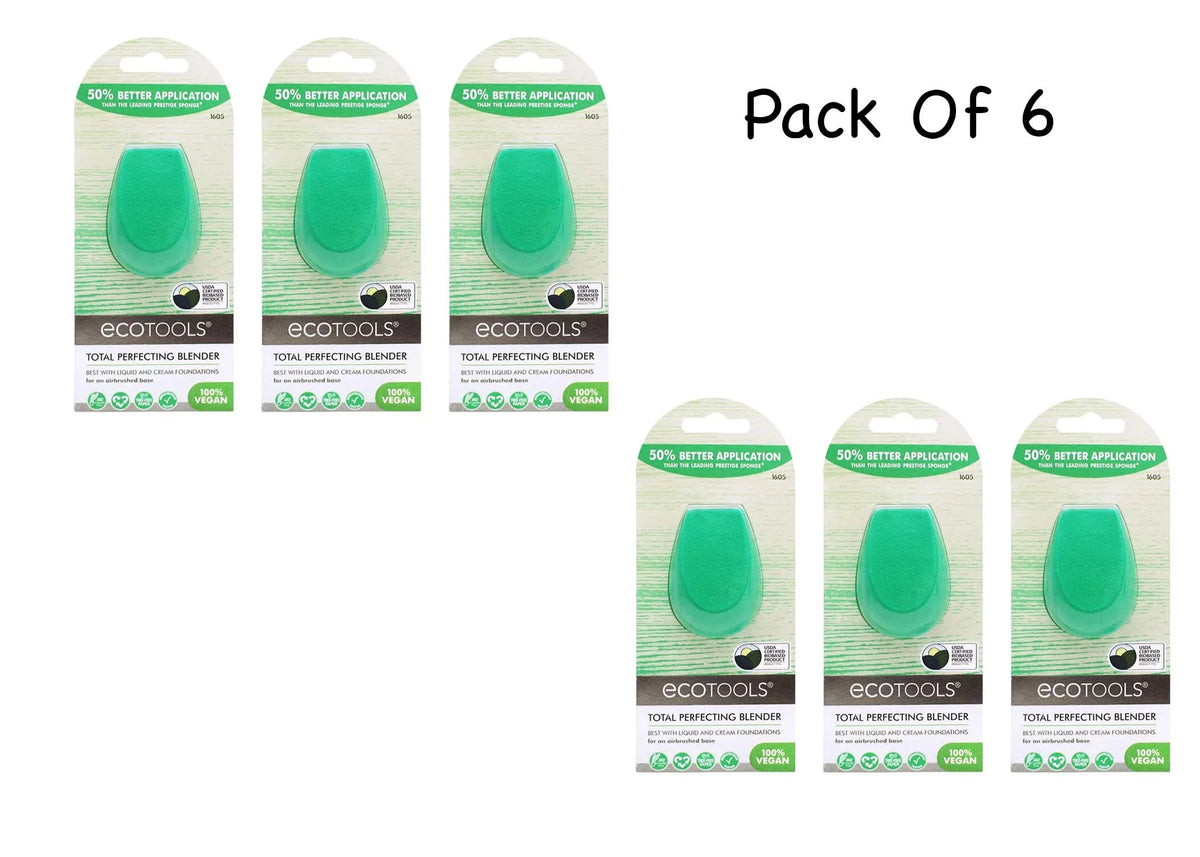 Blender, Beauty of Perfecting Sponge Pack 6 Makeup Ecotools
