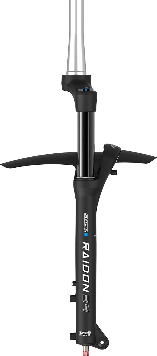 27.5" (BOOST: 110X15mm) MTB Travel (Manual) RAIDON34 Fork Tapered Air Bicycle SUNTOUR Suspension 120mm SR