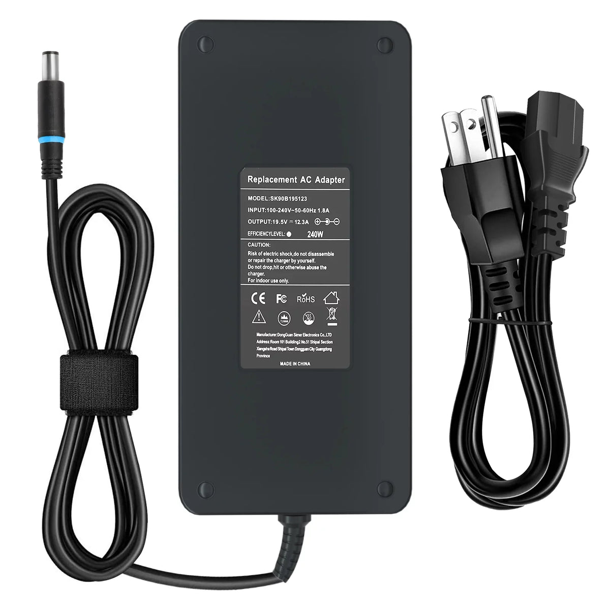 240W 17 Precision M6500 M6400 180W Adapter M17 M6800 M4300 Alienware R4 Cord R5 R2 M11X Laptop Charger Fit 15 7710 Power G7 M17X R1 AC M14X for R3 7540 G3 M6700 Supply M15 G5