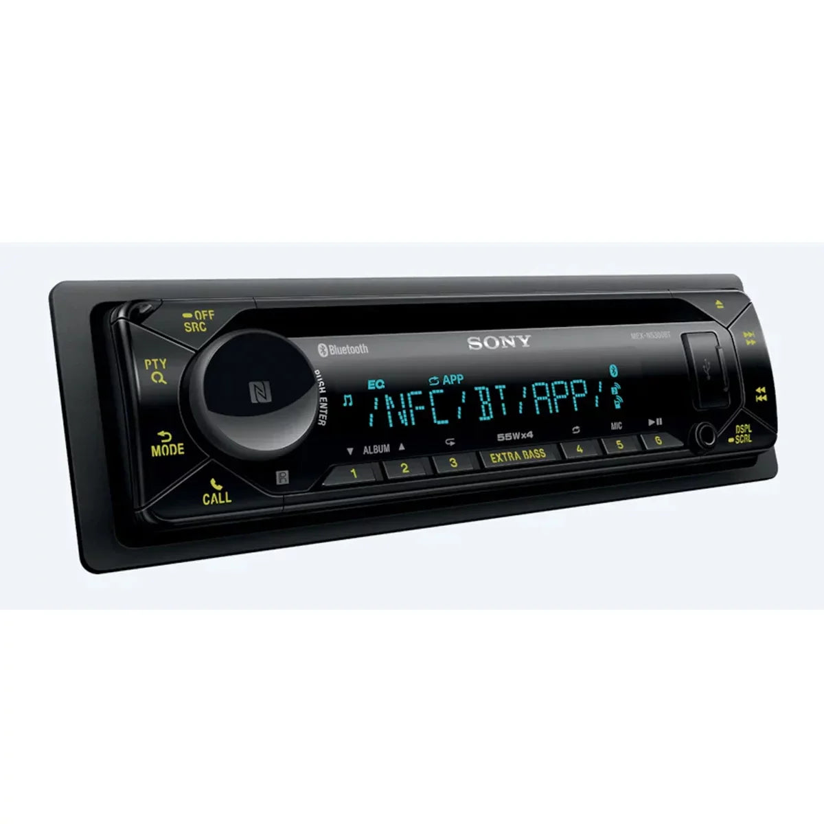 & CD Bluetooth MEX-N5300BT with Inputs USB/AUX Mobile Receiver
