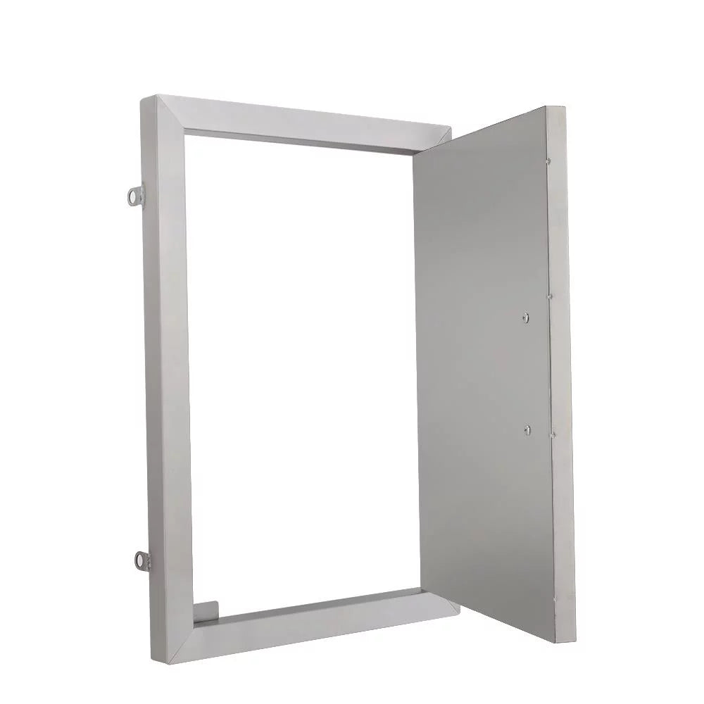 BBQ Single 20inch Stainless Island x Cutout Zimtown Door 14 exterior Steel for BBQ Door Access Wall