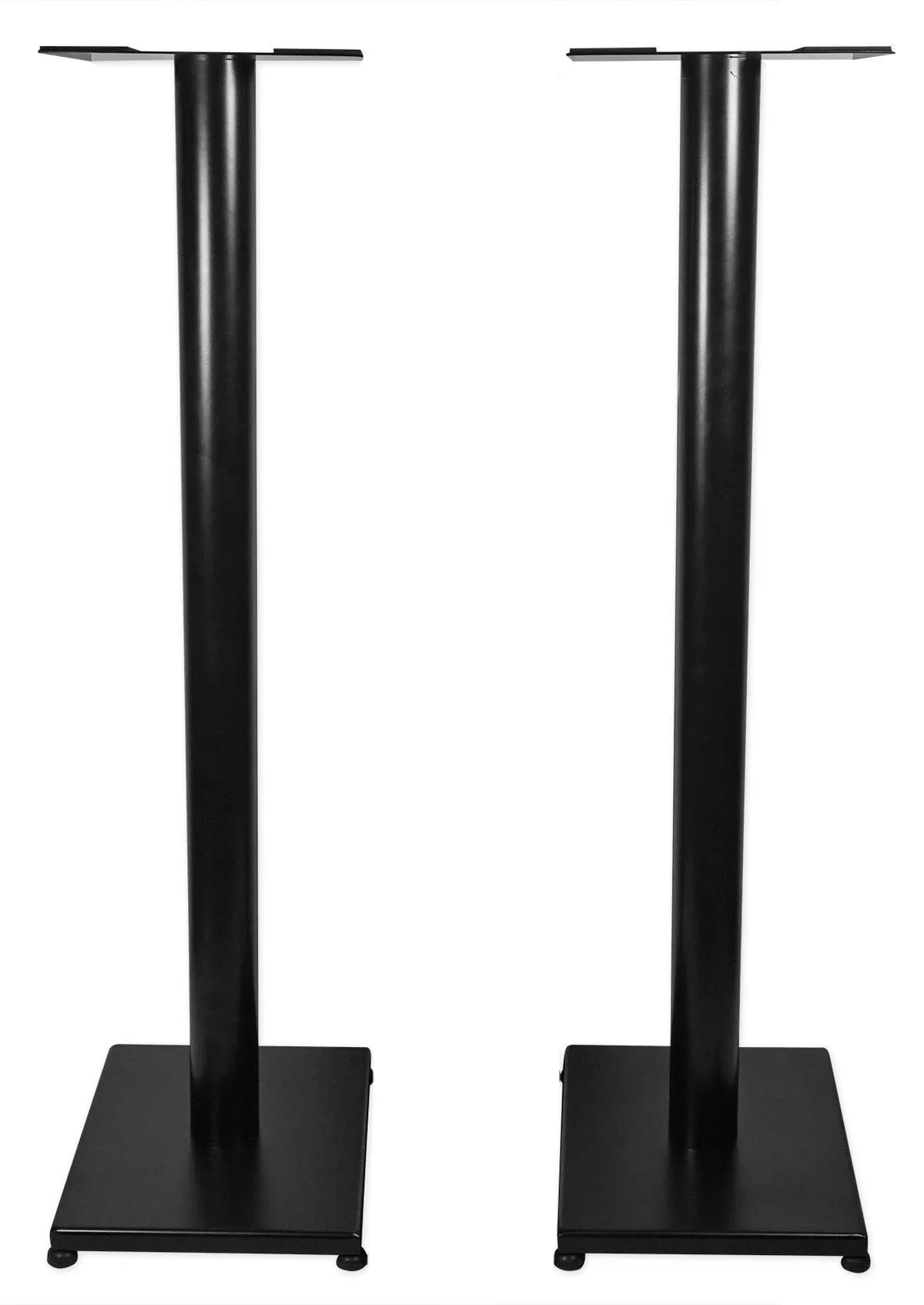 / Bookshelf Speaker Black 37" Stands Rockville RS37B in Monitor Studio Steel Pair