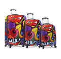 Luggage Dejuno - Hardside 3-Piece Jazz Spinner Upright Lightweight Set