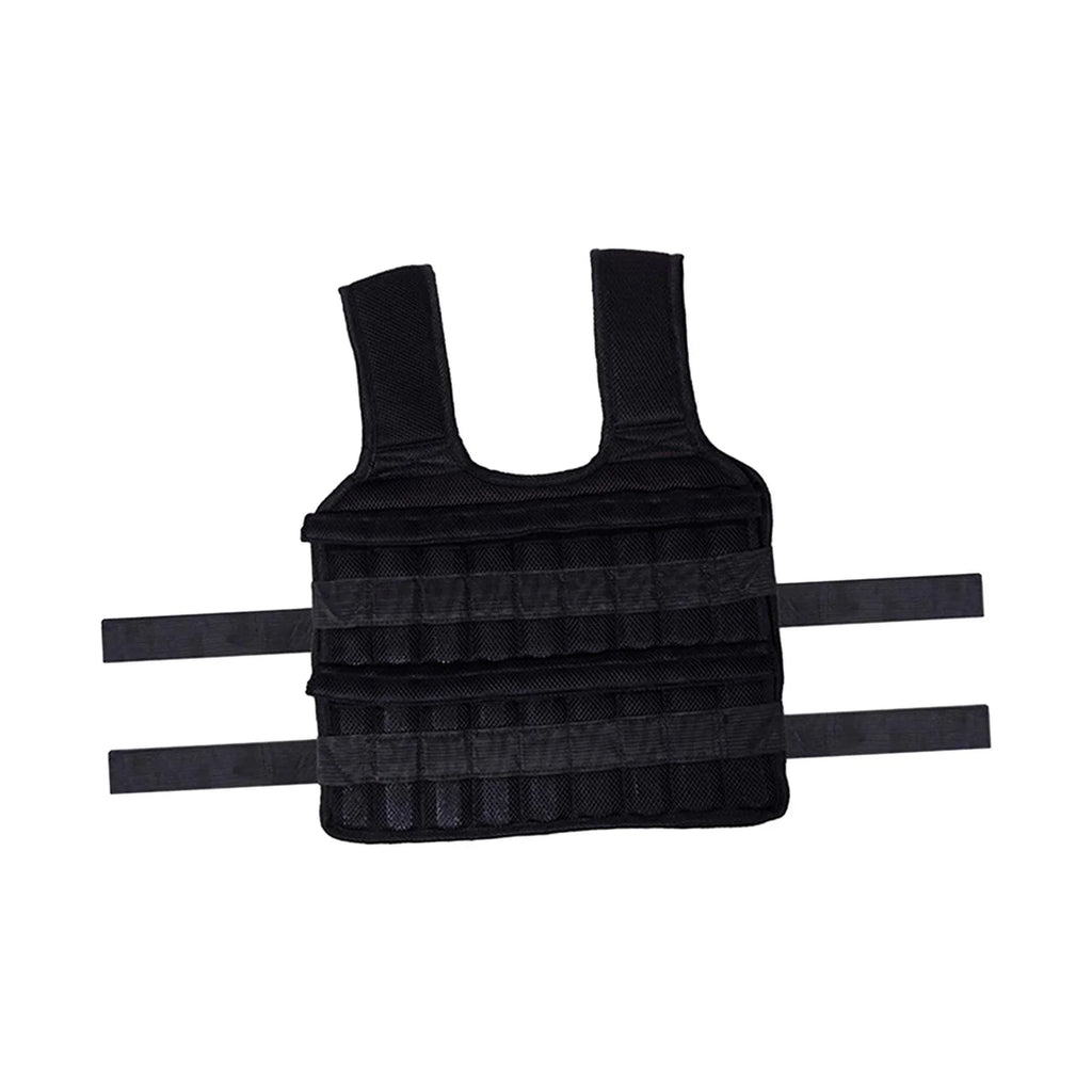 Sand apparel Tnarru Empty 18 Weighted Gym Pockets Design Slim Vest Fitness Loading Vest Strength Exercise Boxing Training Waistcoat