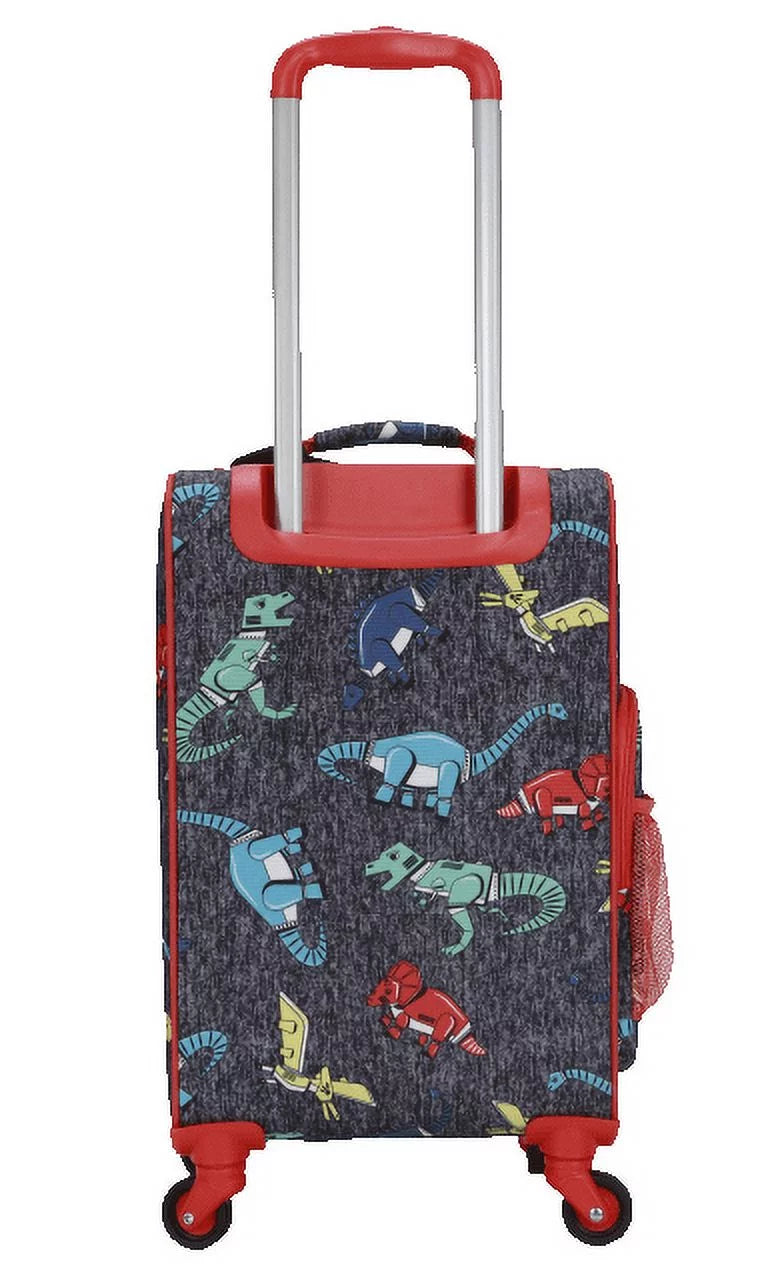 WITH PC LET'S 3 PACKING CRCKT CUBE LUGGAGE AND SOFTSIDE DINO TAG SOAR