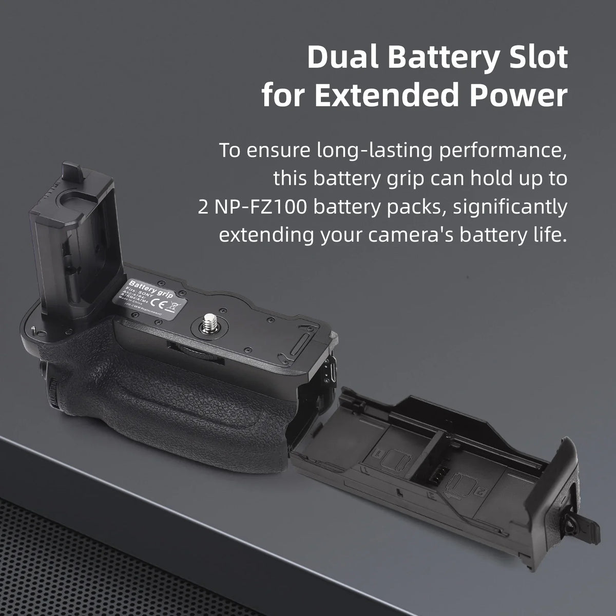 A7rv/ Holder,Dual Compatible Battery With A7riv/ A7rv/ With Battery A7rm4/ A7m4/ / A7r4/ A7m4/ A9ii/ Carevas A7siii/ A9ii/ Grip A7rm4/ A7r4/ A7siii/ / A7riv/ A7rm4/ With A7rmv Compatible Compatible