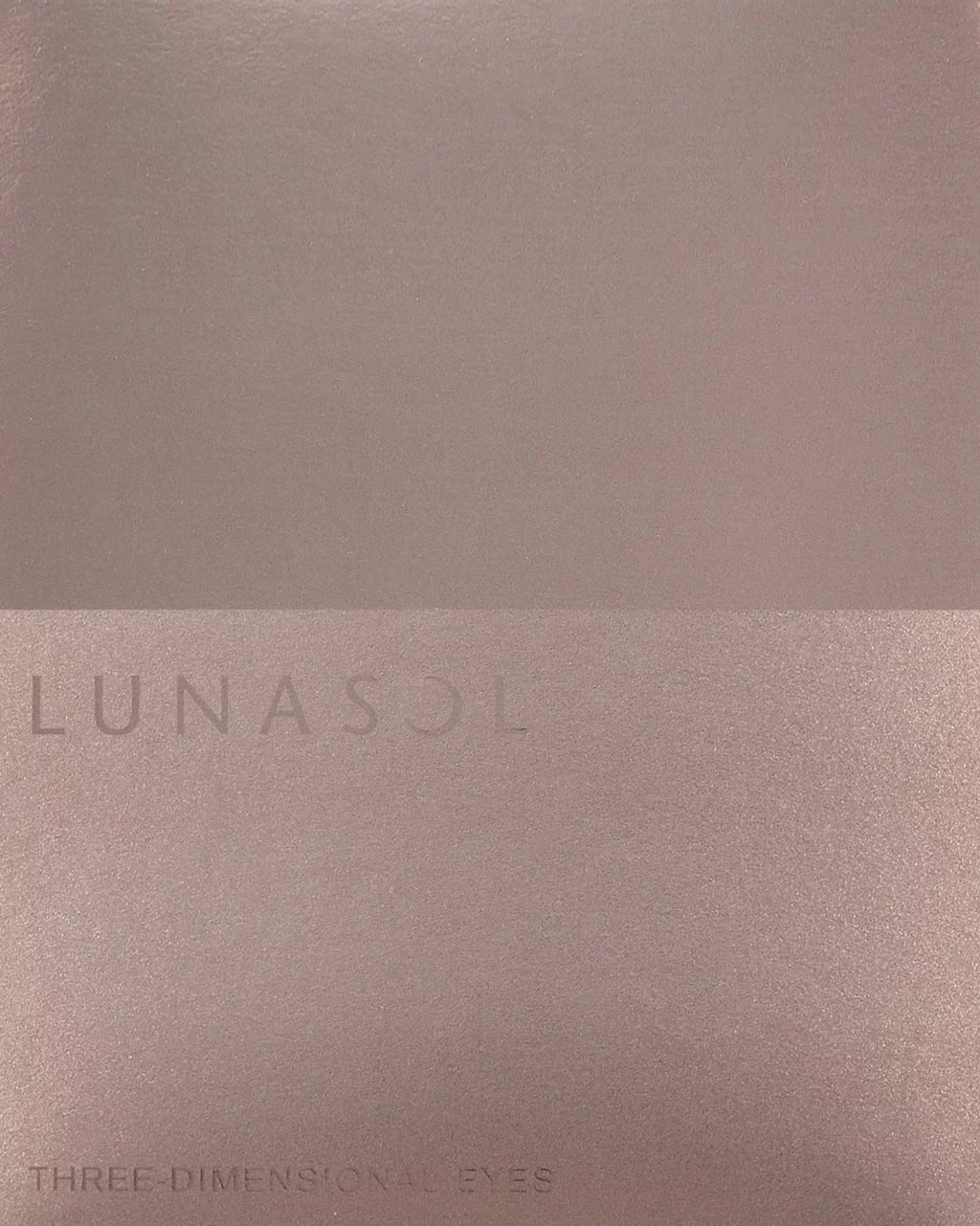 Neutral Three Dimensional Beige 1) Eyeshadow Eyes 01 (x 4g LUNASOL