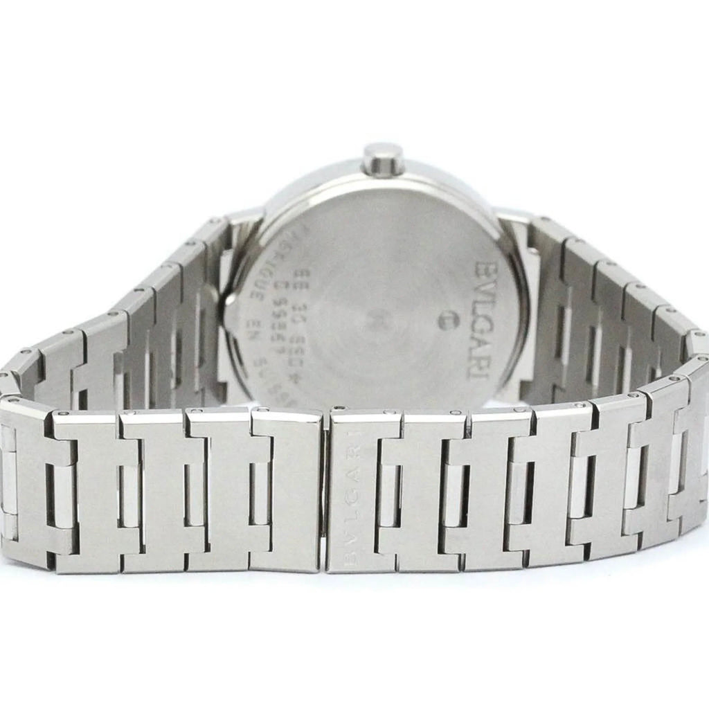 Steel Pre-Owned Unisex BF565431 Bvlgari Bvlgari BVLGARI Watch Quartz (Good) Polished BB30SSD