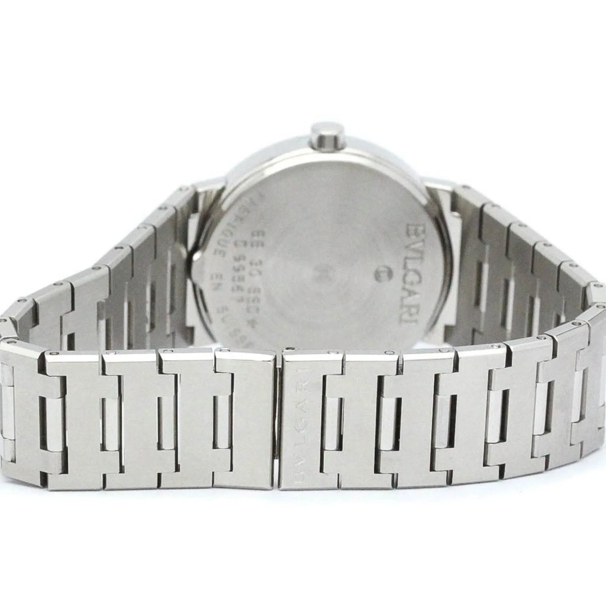 Steel Pre-Owned Unisex BF565431 Bvlgari Bvlgari BVLGARI Watch Quartz (Good) Polished BB30SSD