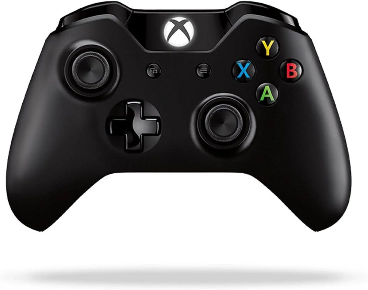 Pre-Owned Microsoft Xbox One Original 500GB Gaming Console Black Headset 2 Controller With BOLT AXTION Bundle