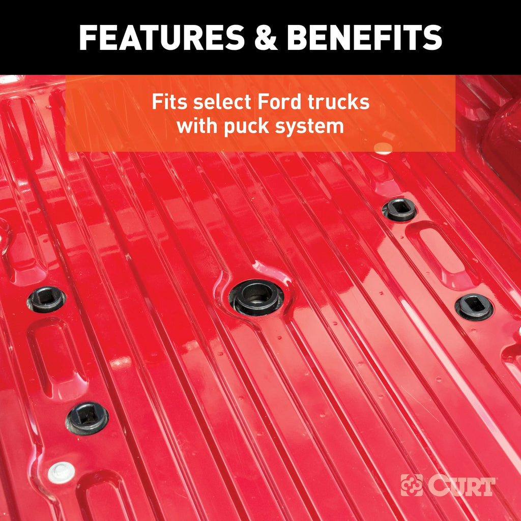 25,000 CHEVROLET SIERRA Wheel Replacement 16027 Puck GMC Adapter Standard Sierra 2500, CURT F350 Fits Silverado, SILVERADO, Rails, 2020-2024 5th 2020-2024 with System lbs select: F250, 3500,