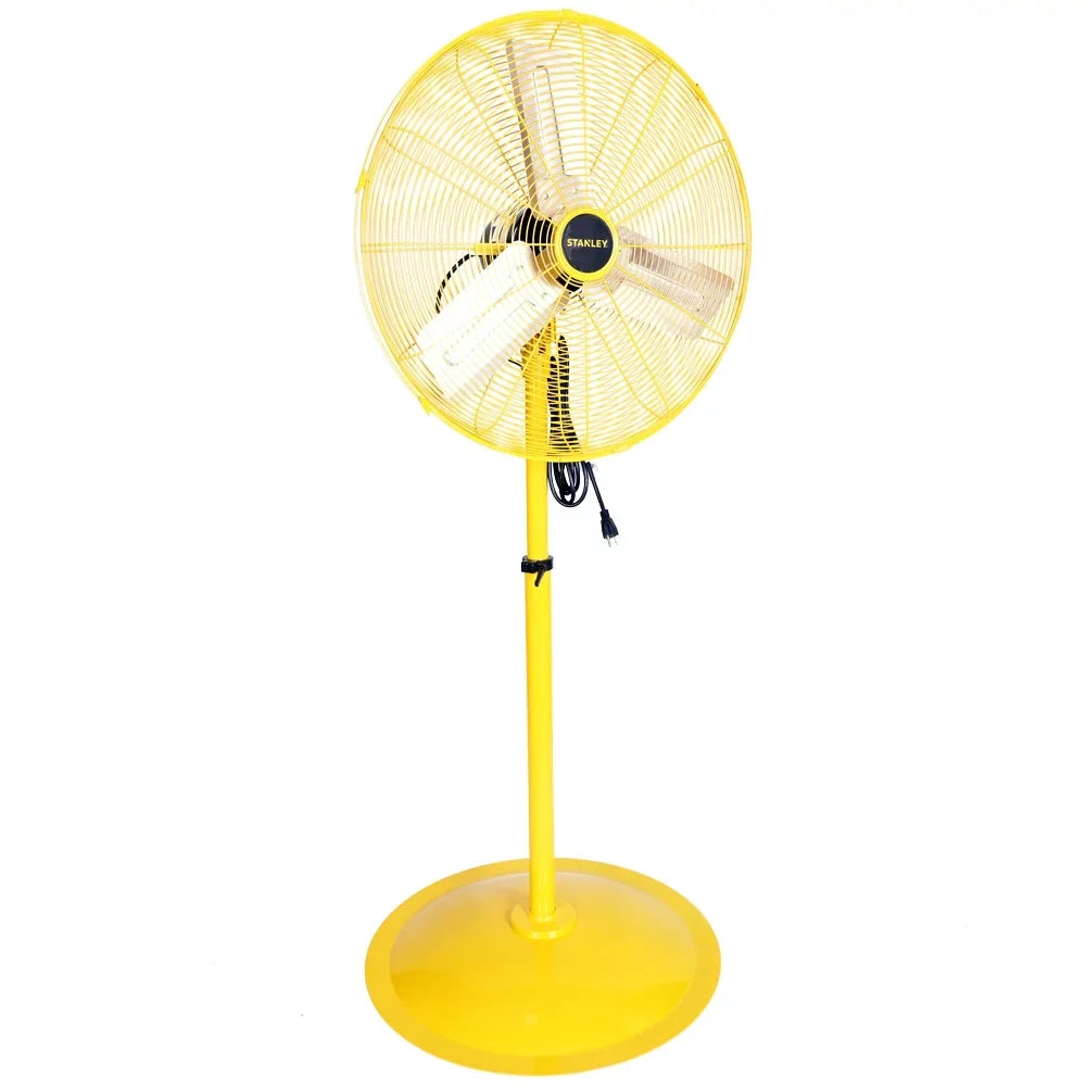 Pedestal Fan, High-Velocity STANLEY Non-Oscillating Industrial ST-24P