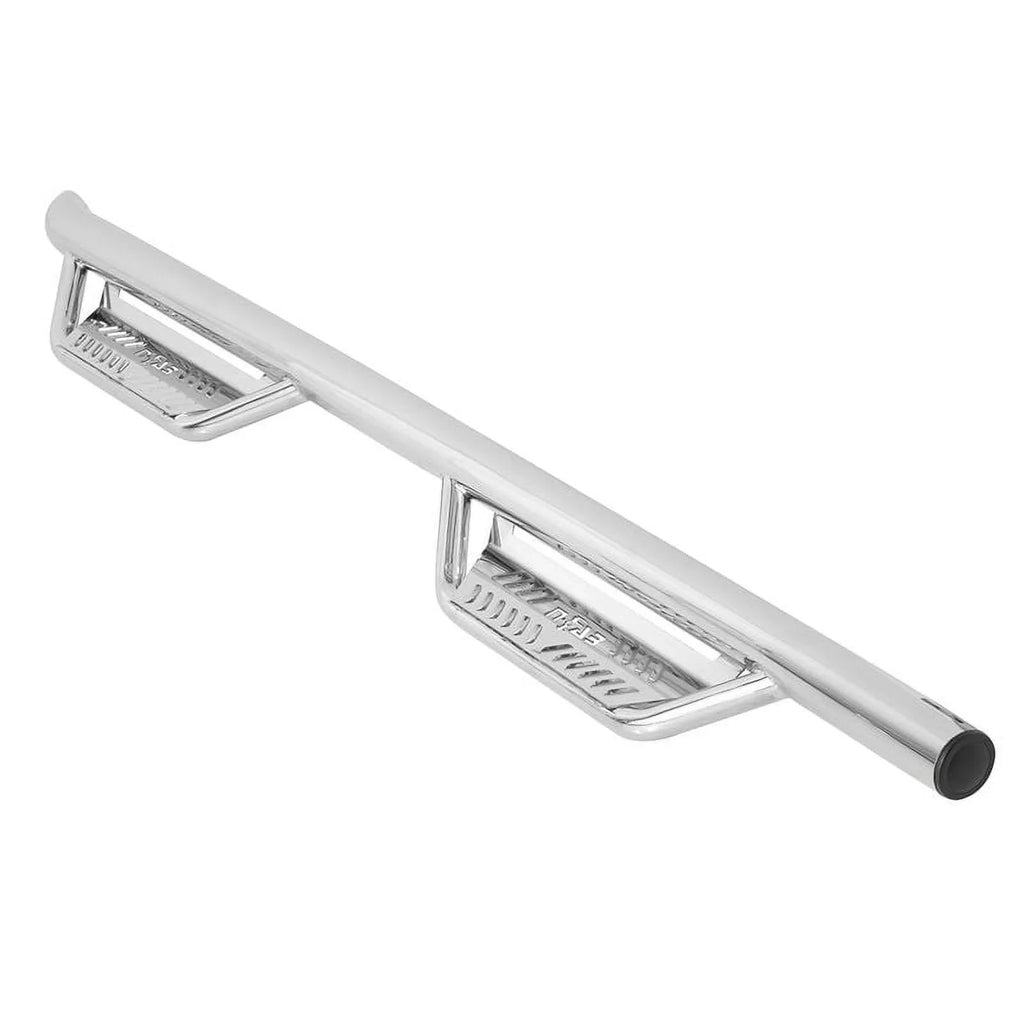 Podium Stainless SRW Cab Cab Double Length Compatible Steel, Beds, N-Fab 2007-2021 | Steps | Tundra with Polished RealTruck | Stainless Steel by All Hpt0777Qc-Ss Gas