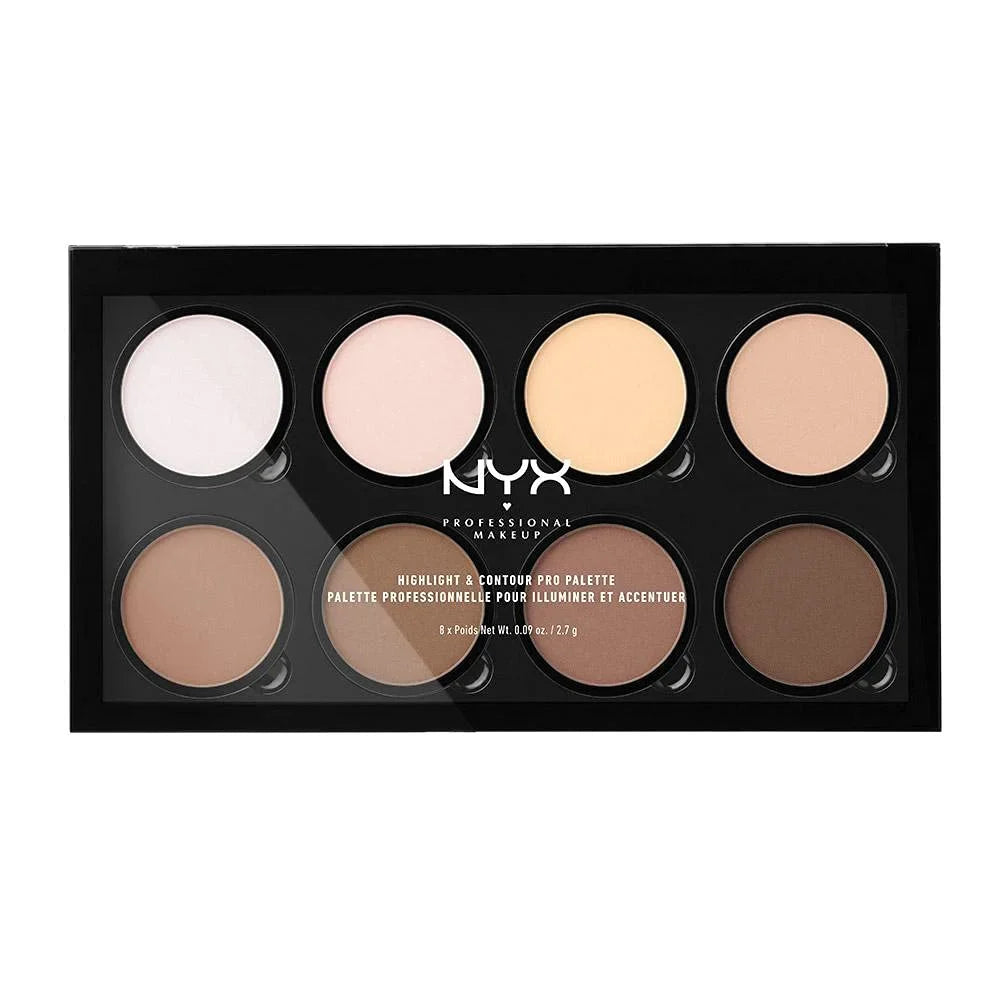 Highlight Palette Makeup Pro & Contour Professional Nyx