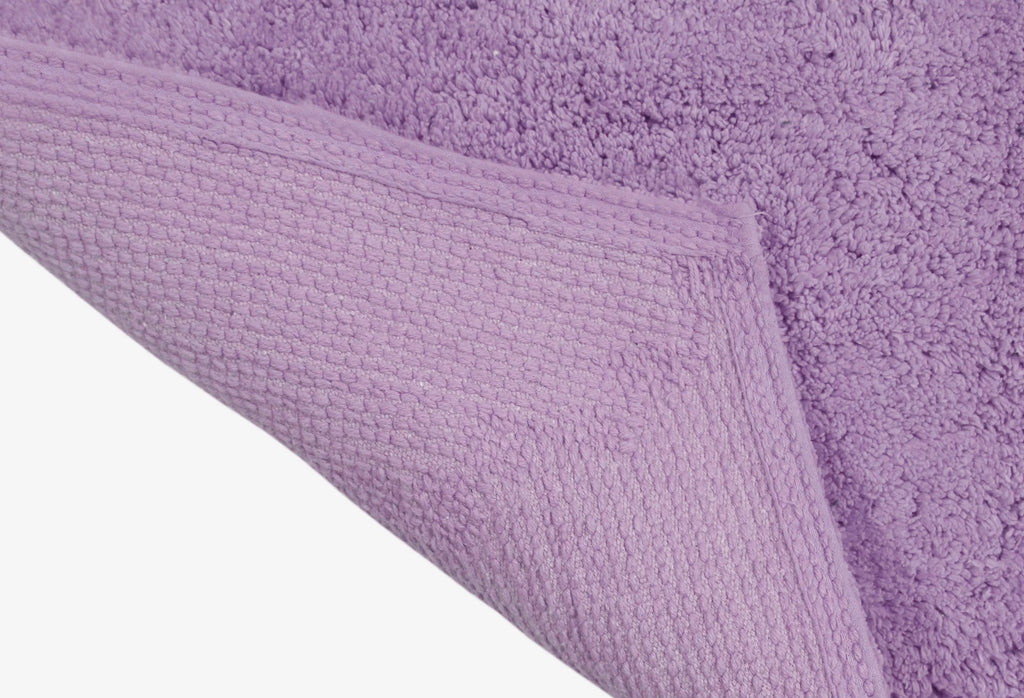 Bath and Rug, Contour, 100% Bath Weavers 20" Rug x Waterford Dry, Floor, Plush Rugs, bath Wash for Absorbent Bath Machine Collection rugs Purple Cotton Bathroom Extra Carpet, Tufted 20" Non-Slip Home