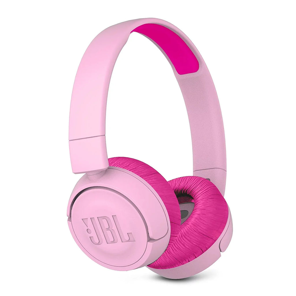 Technology Safe (Pink) JBL JR Kids 300BT On-Ear Sound with Headphones Wireless