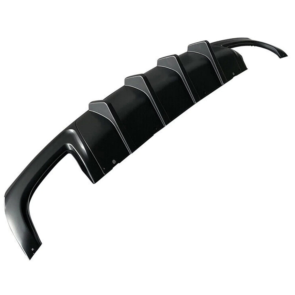 2015-2022 for Rear NINTE Chrysler 300 Square Diffuser Black Matte Lip SRT Exhaust Back