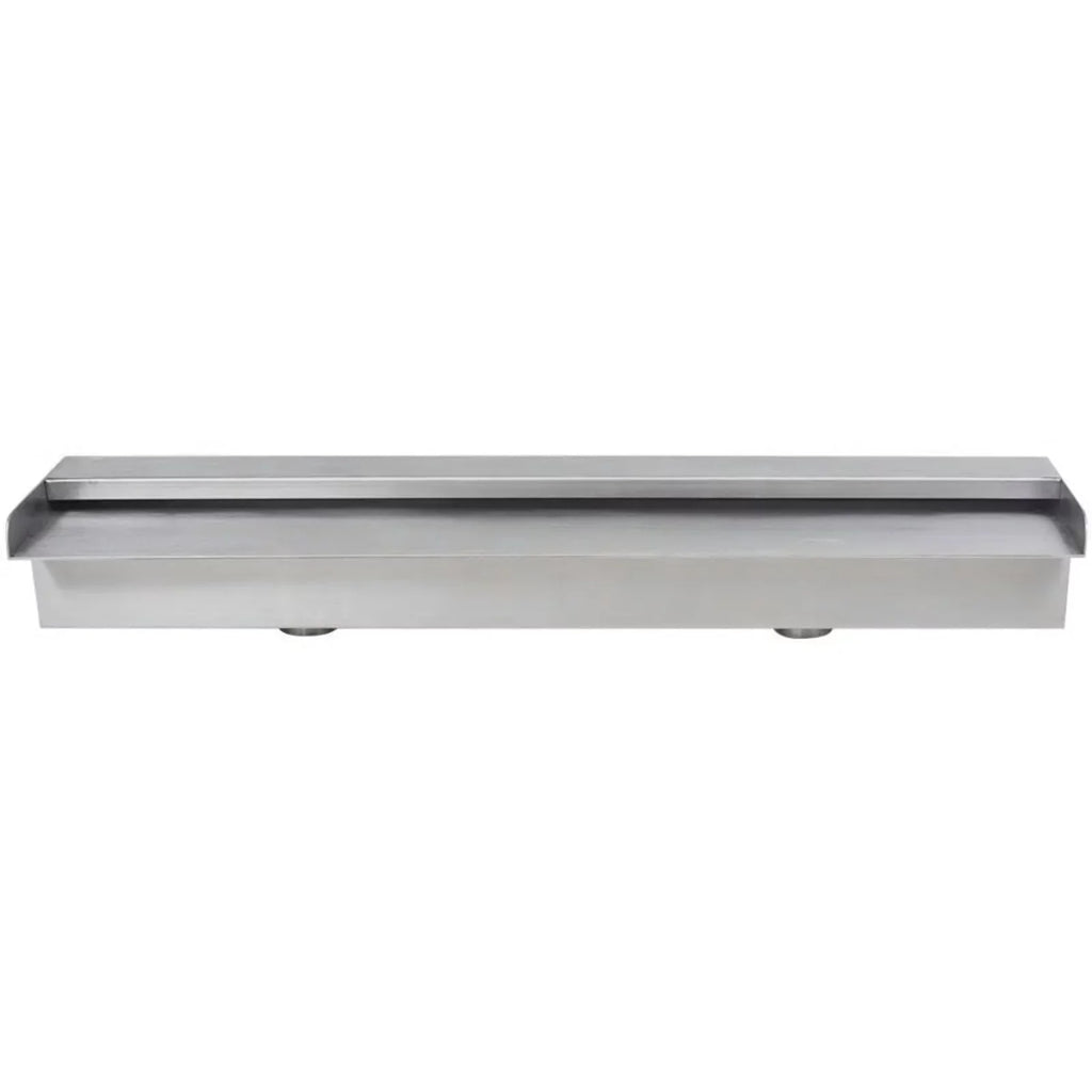 Waterfall SpillwayPatio Slide 23.6" With ,23.6 Pool X Pool Pool (w Waterfall Pond Waterfall X 4.5 Stainless Above Inches 23.6 X Waterfall Andoer 4.5 Steel Pond Feature Pool X Spillway Steel