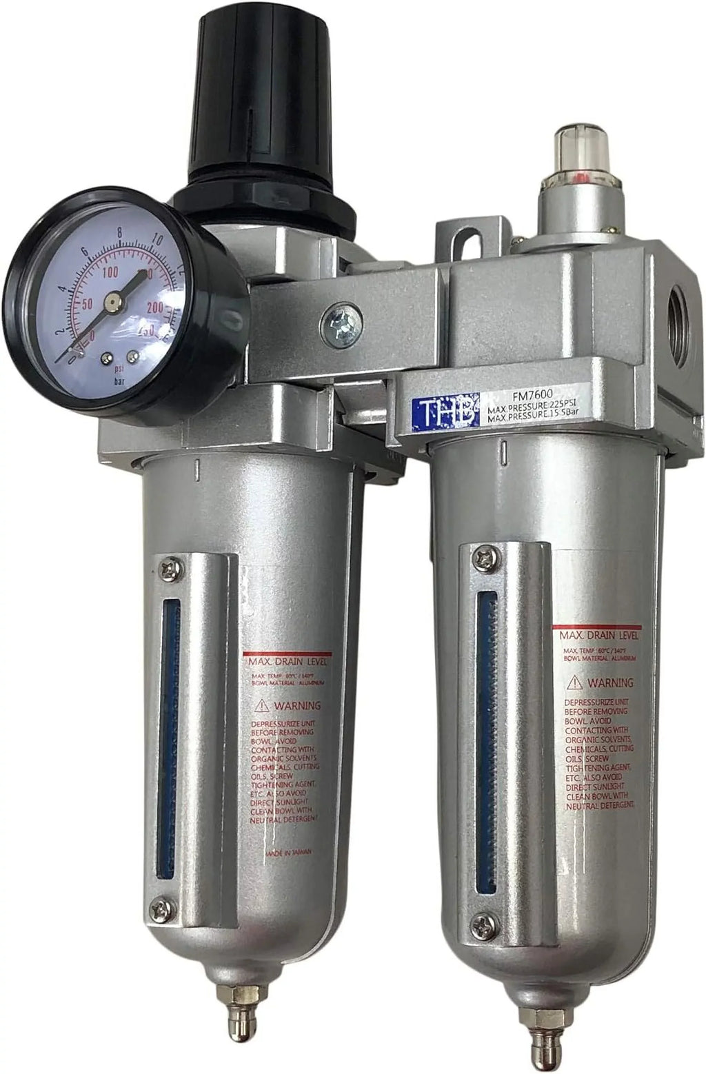 DUTY COMPRESSED PARTICULATE & REGULATOR COALESCING COMBO AIR FILTER HEAVY