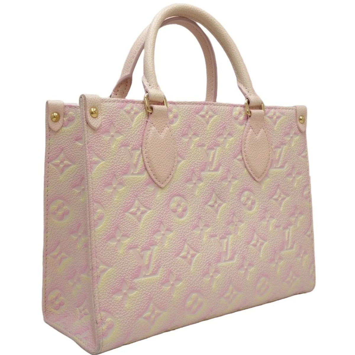 On Handbag Go (Good) Light PM Pre-Owned M46168 Empreinte 450088 the Pink