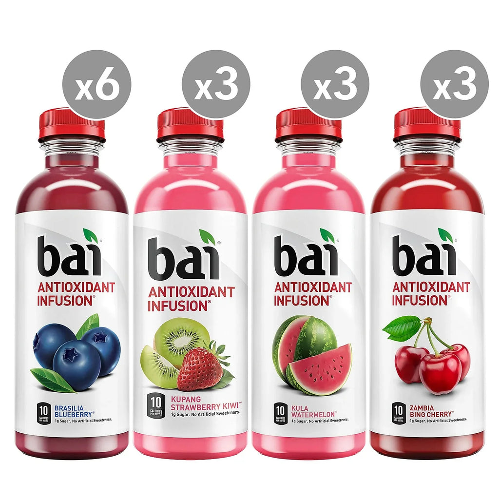 Infusion 15 Pack, Bai Variety 18 Fl Oz, Ct Antioxidant