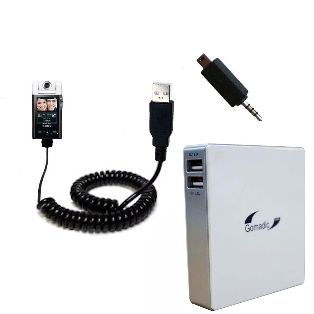 with External High bloggie suitable TipExchange - Battery HD Pack Portable Charger Capacity Tech Gomadic Snap the for Mobile MHS-CM5 Rechargeable
