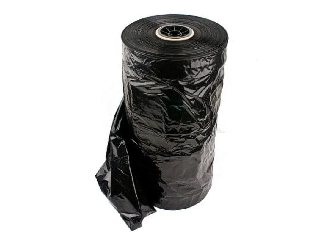 super a bags 36"H roll, - weight on Plastic Black NAHANCO garment 500/ROLL ,