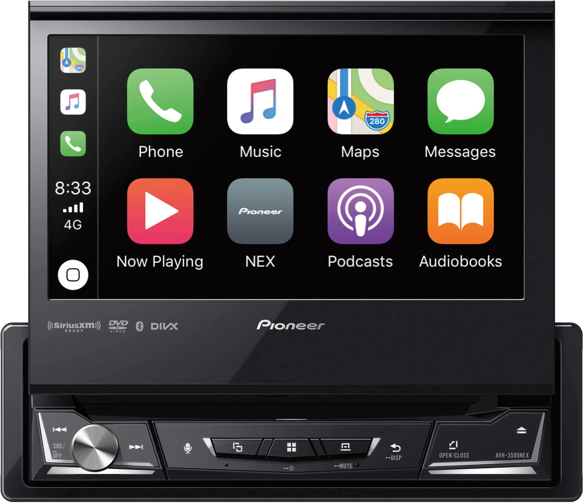 Camera Plate AVH-3500NEX Backup & License Receiver Pioneer DVD Bluetooth