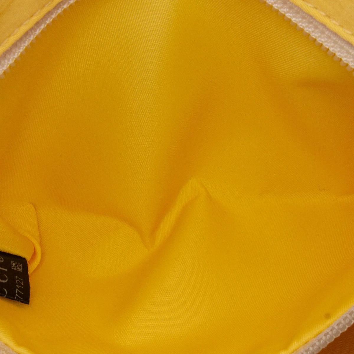 Fabric Love Bag Blind Belt with Authenticated Yellow Pre-Owned Nylon For Defects) Unisex (New