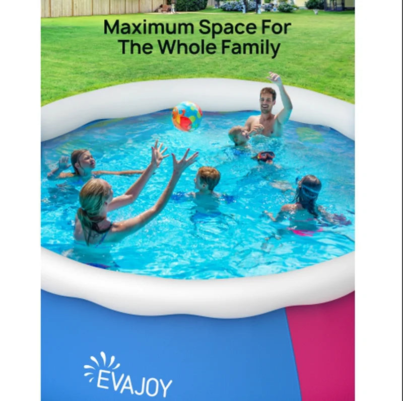 Pump, Ground Inflatable Include 15ft Pool *35in and Cloth Swimming Filter Cover