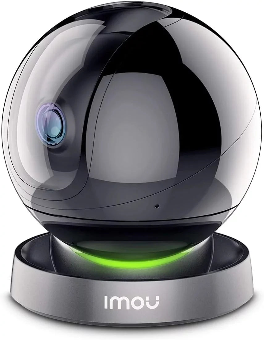 Spotlight Audio, Night Port, Smart Indoor Rex Detection, Sound & Tracking, Camera Camera 360 (2.4G 2MP Camera Vision, 1080P WiFi with Imou and Security 2-Way Siren Ethernet Only) Smart View Degree