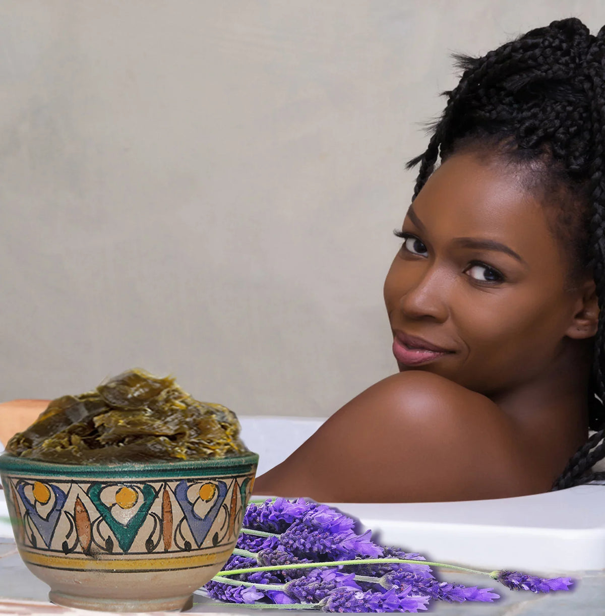 Beldi -16 Black oz Soap - Lavender Moroccan