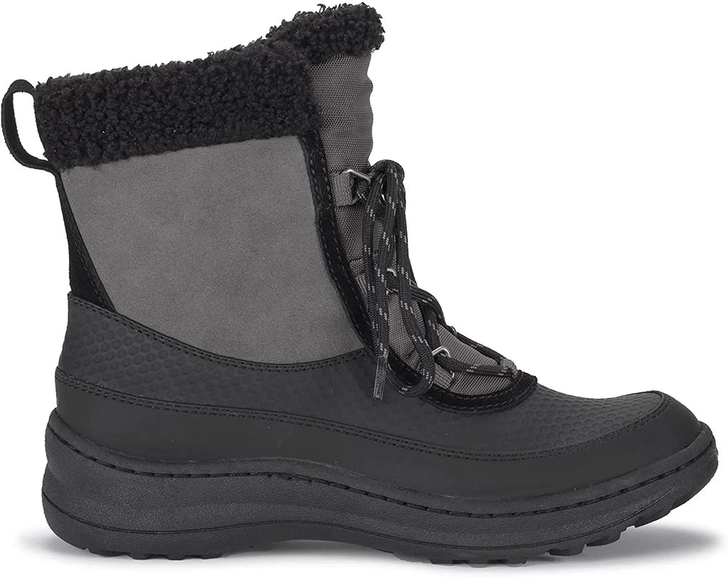 Womens Dark ALTA Grey/Black Suede Boots BareTraps 10