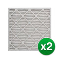 Pack) White Air For Filter Replacement HVAC (2 13 MERV Rodgers 20x20x4