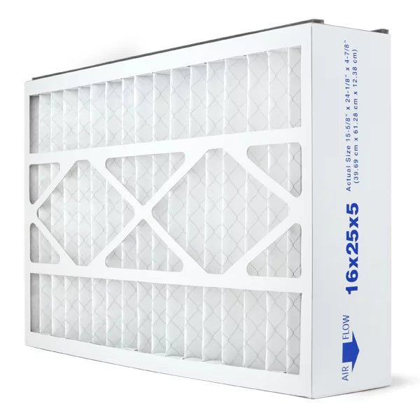 HVAC AIRx Furnace 000-0448-001 16x25x5 8 Replacement Made in 2-Pack, Air AC Dust Filter Skuttle for Filters 000-0448-005, the USA MERV