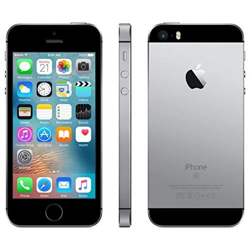 Unlocked - 32GB, LTE SE iPhone Space Used Gray