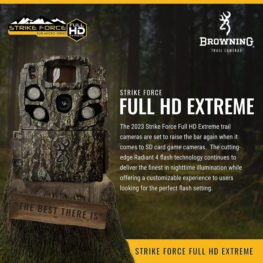 Force Trail Extreme Camera Separately Browning Sold Strike Full HD SD Card