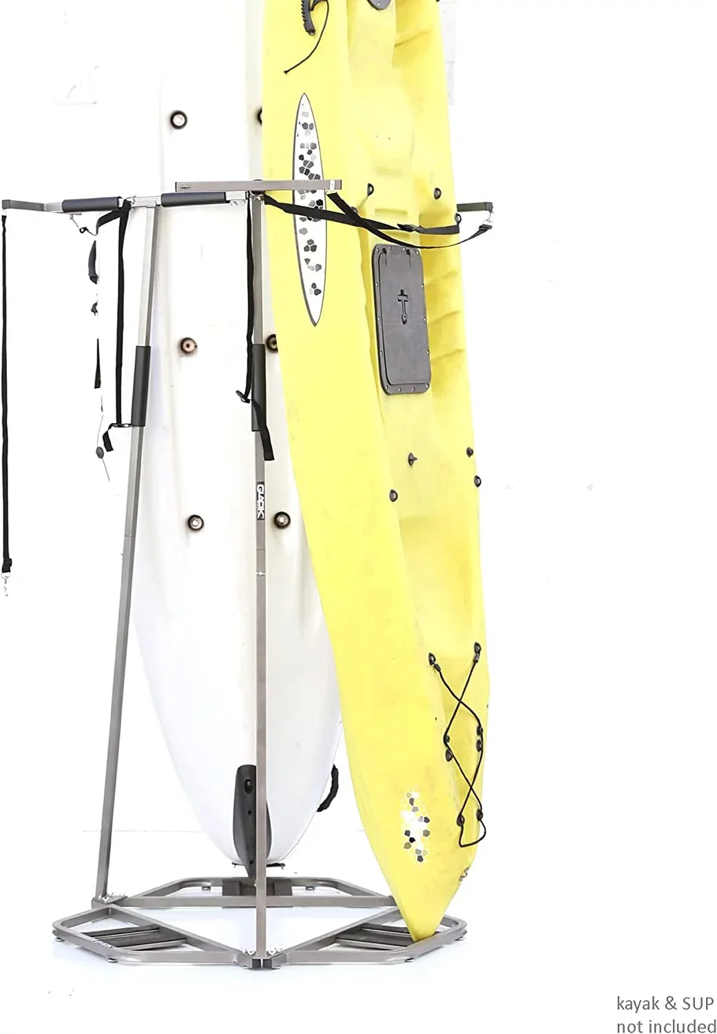 Grey for 3 Boards, Rack SUP & Vertical Paddle Glacik Storage 27.5 Kayak in.