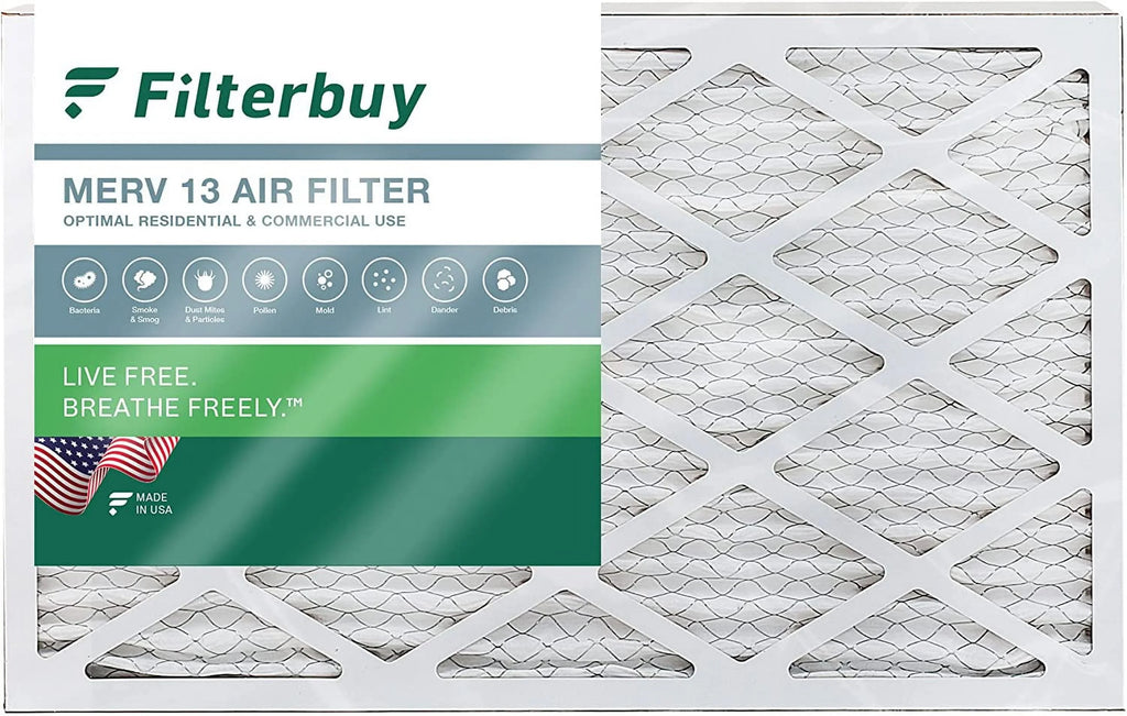 MERV Filters (1-Pack) Pleated Air Filterbuy Furnace HVAC 16x25x4 13 AC