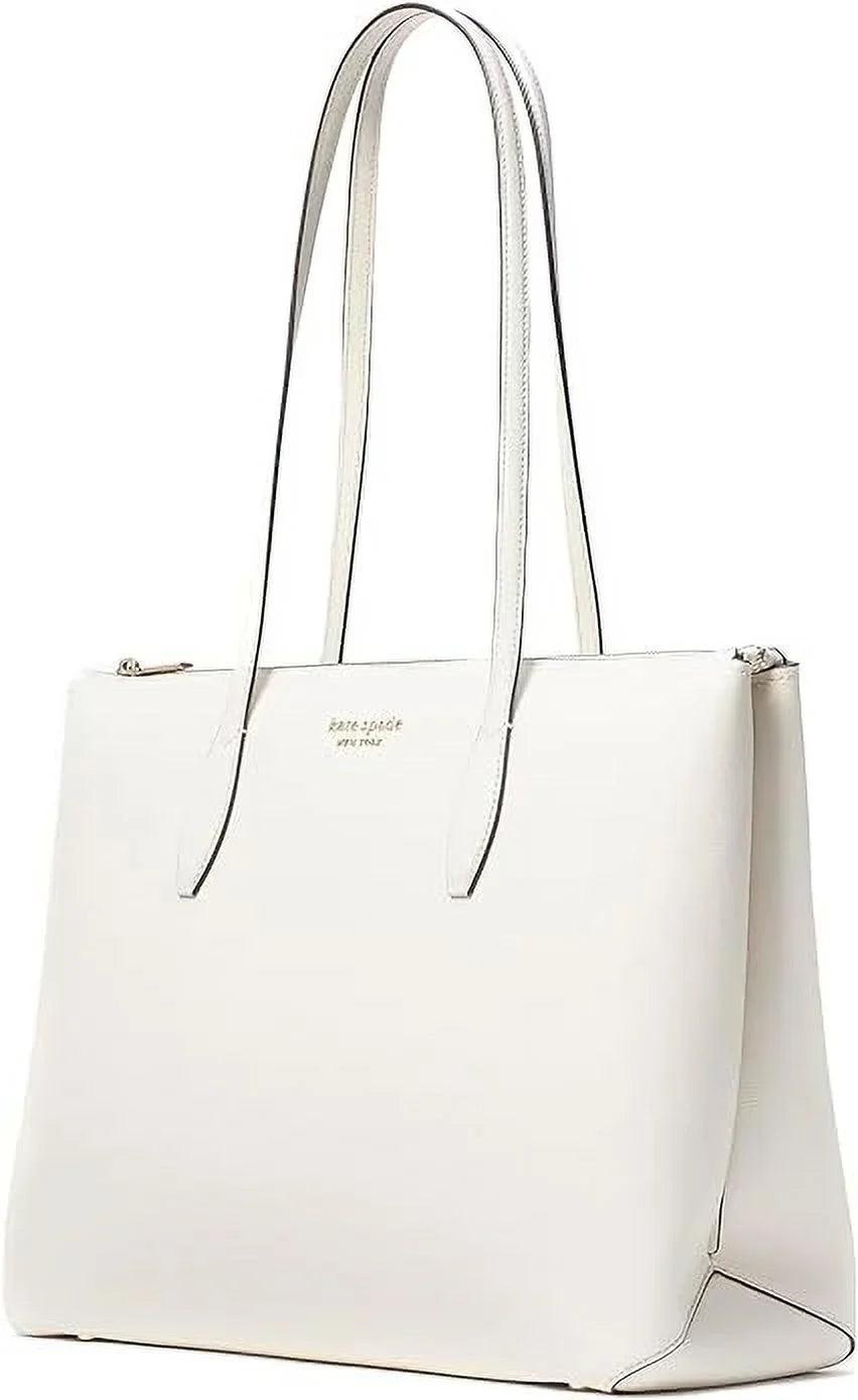 Zip Top Day Kate New All Tote Large One dimension Parchment Spade York