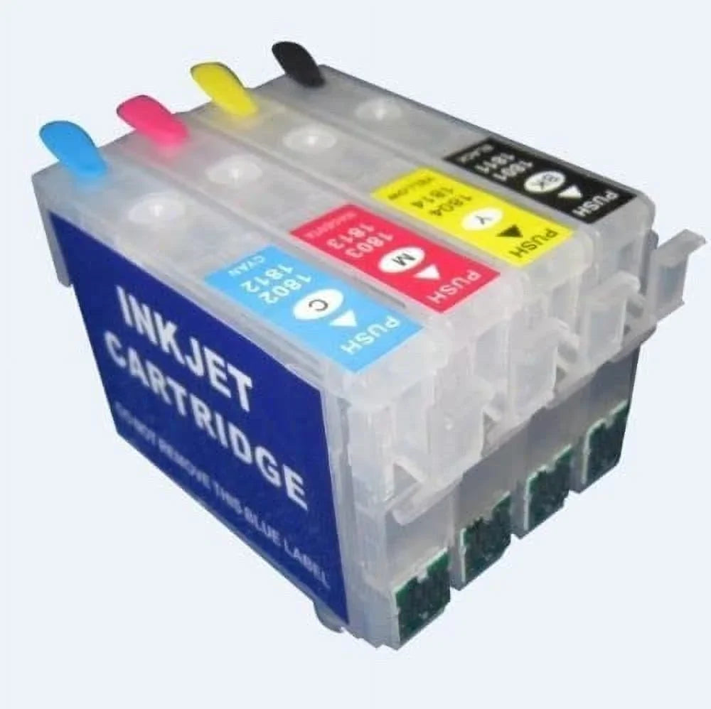 Empty Ink WF-2830 Single-use Fit Cartridge for DTF Conversion Dye, Chip Sublimation WF-2850 XP-4100 Pigment, Epson with 4105 XL 212 Cartridges for Printer Printing 212XL Ink