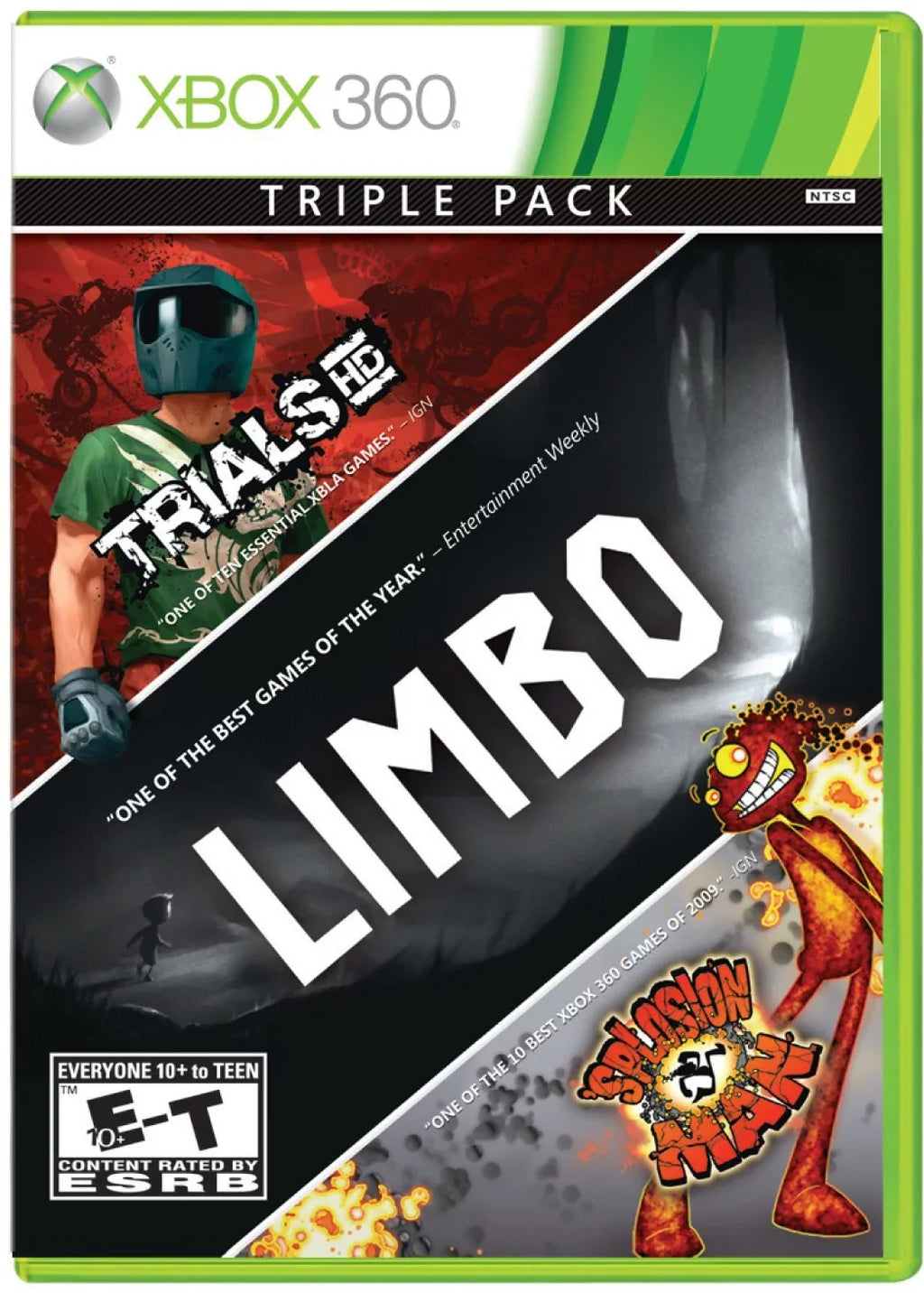 Trials HD, 360 Xbox for 3-Pack Bundle: 'Splosion Limbo, Man' and