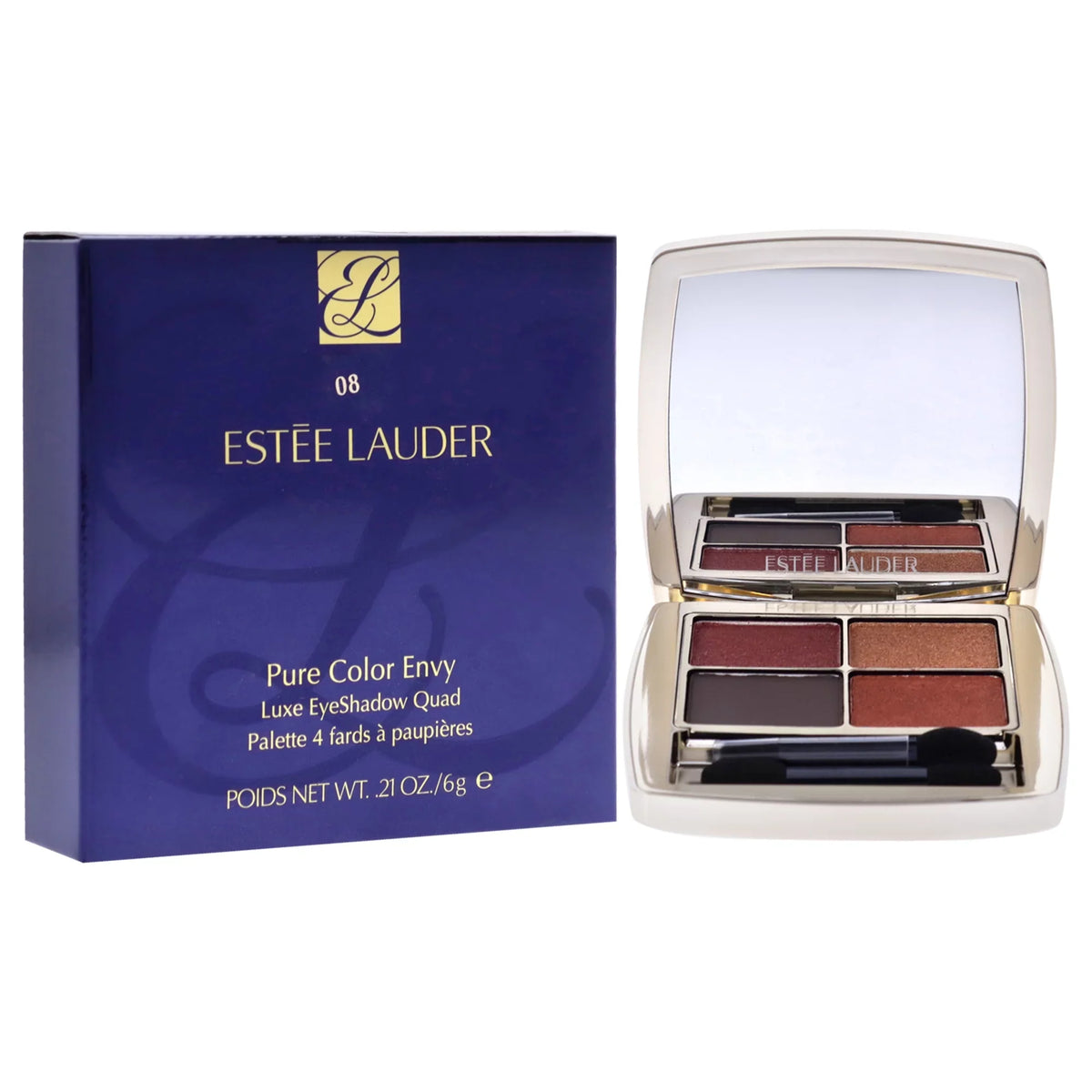08 - Luxe oz Shadow Earth 0.21 , Estee Lauder Quad Envy Eyeshadow Eye Pure Wild Color
