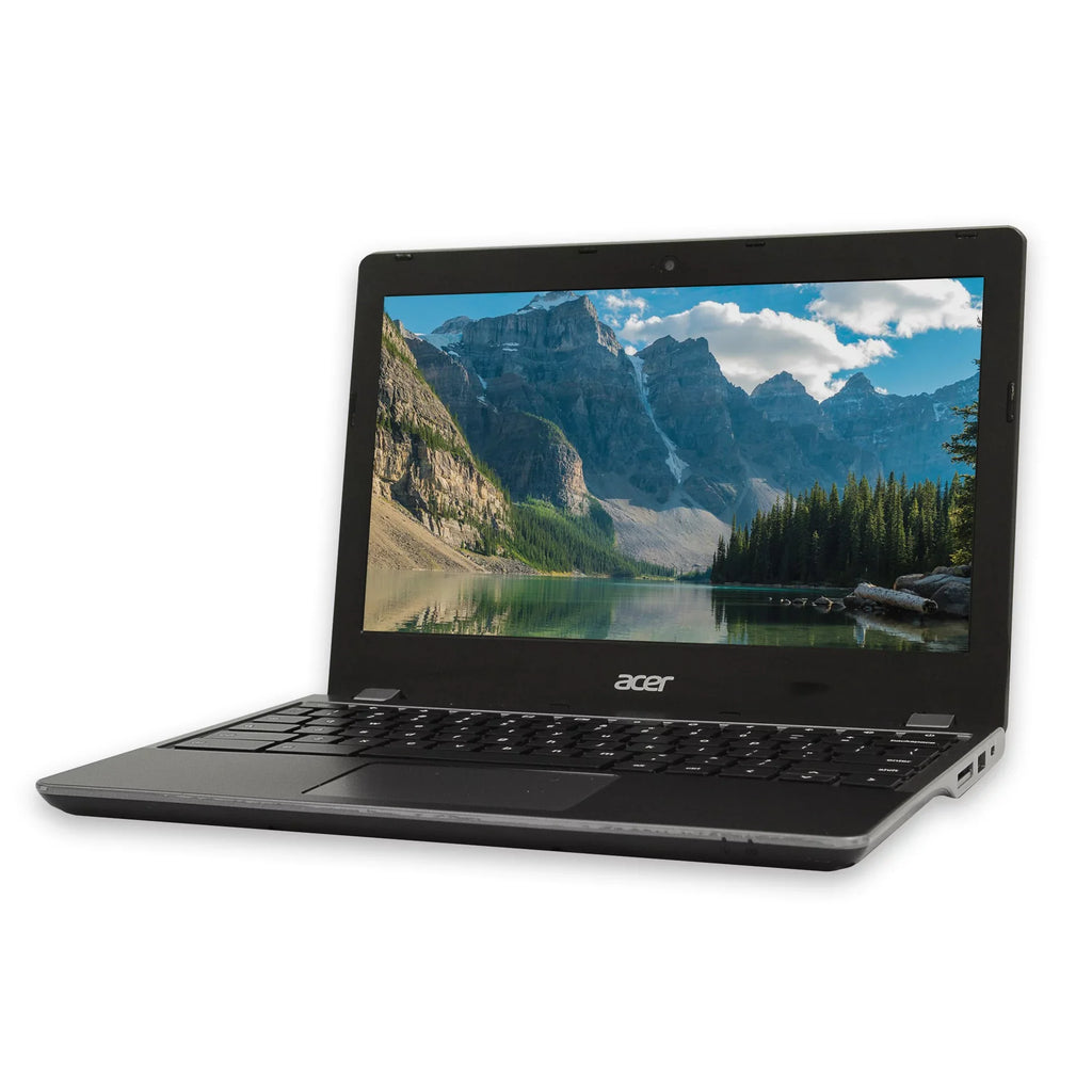 Acer C740 Intel (Refurbished) HDMI Chrome 16GB Laptop Display, Processor, Dual-Core 4GB OS, Drive, Computer, Definition Chromebook RAM, WiFi, High Restored State Solid