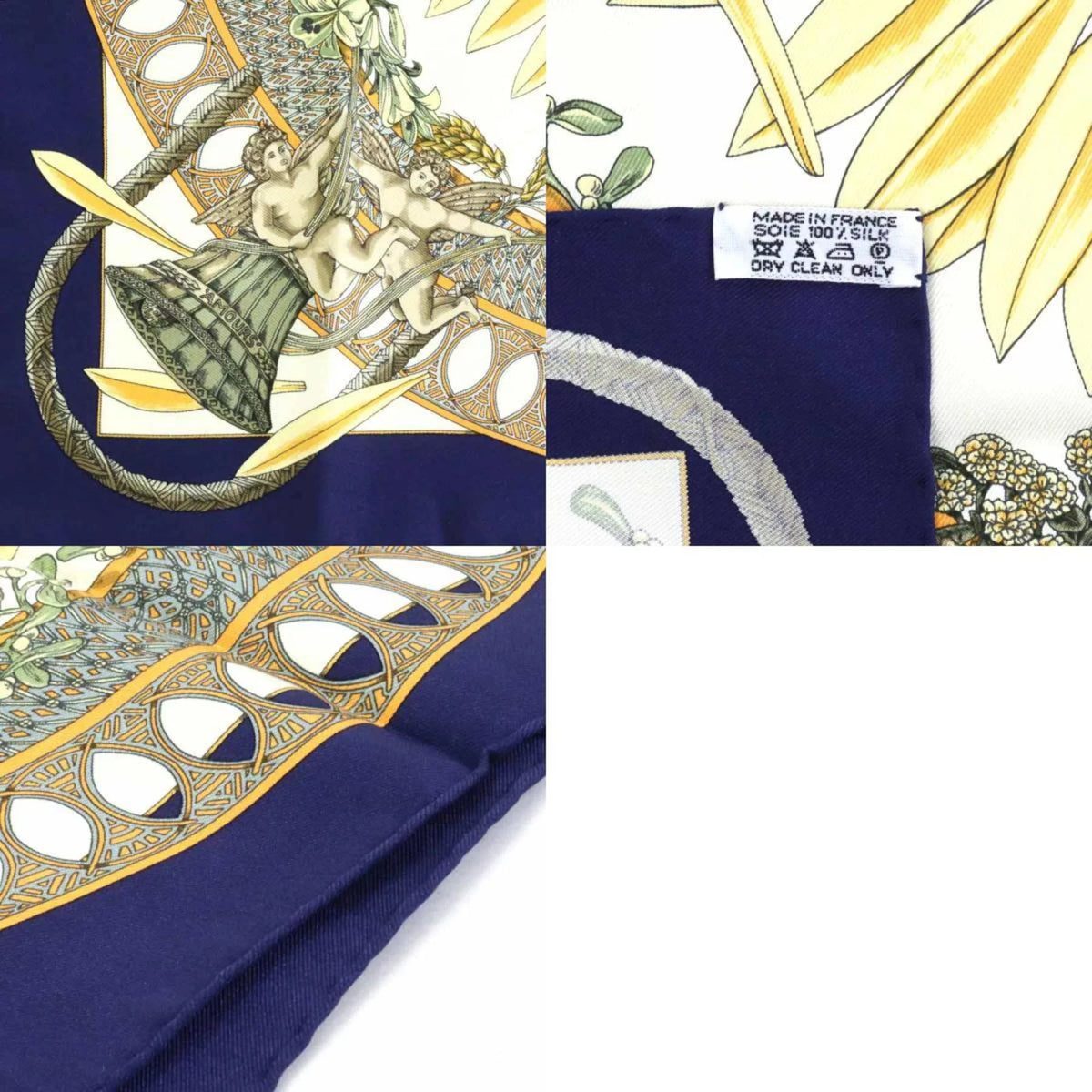 (Good) Silk Unisex Hermes Pre-Owned AMOURS Petit Multicolor e55908 HERMES Scarf Carre