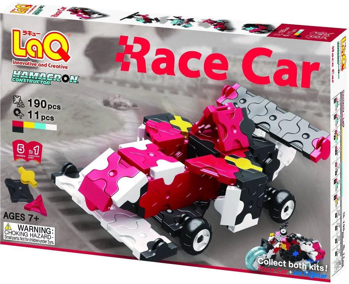 LAQ001665 LaQ LaQ Hamacron Car Race by - Constructor Blocks