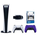 Grip Edition With 5 Bundle Rings Extra Camera 1080p Purple Controller, Surge Digital with Precision FPS and HD Playstation Console Aiming Kit