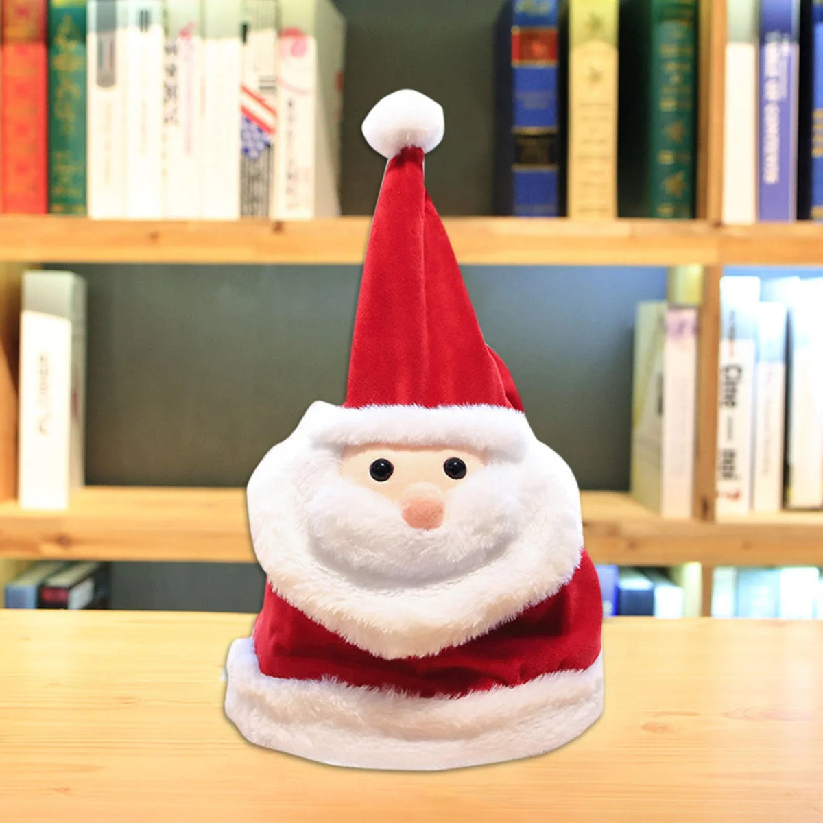 Head Men Hats Hats Winter Singing Men Windproof Move Doll Gifts Winter Large Toy Plush Christmas Will Glow Christmas Hat Men Christmas Winter Mens Eve Hat Men Winter Hat for Large for Hat Grandpa