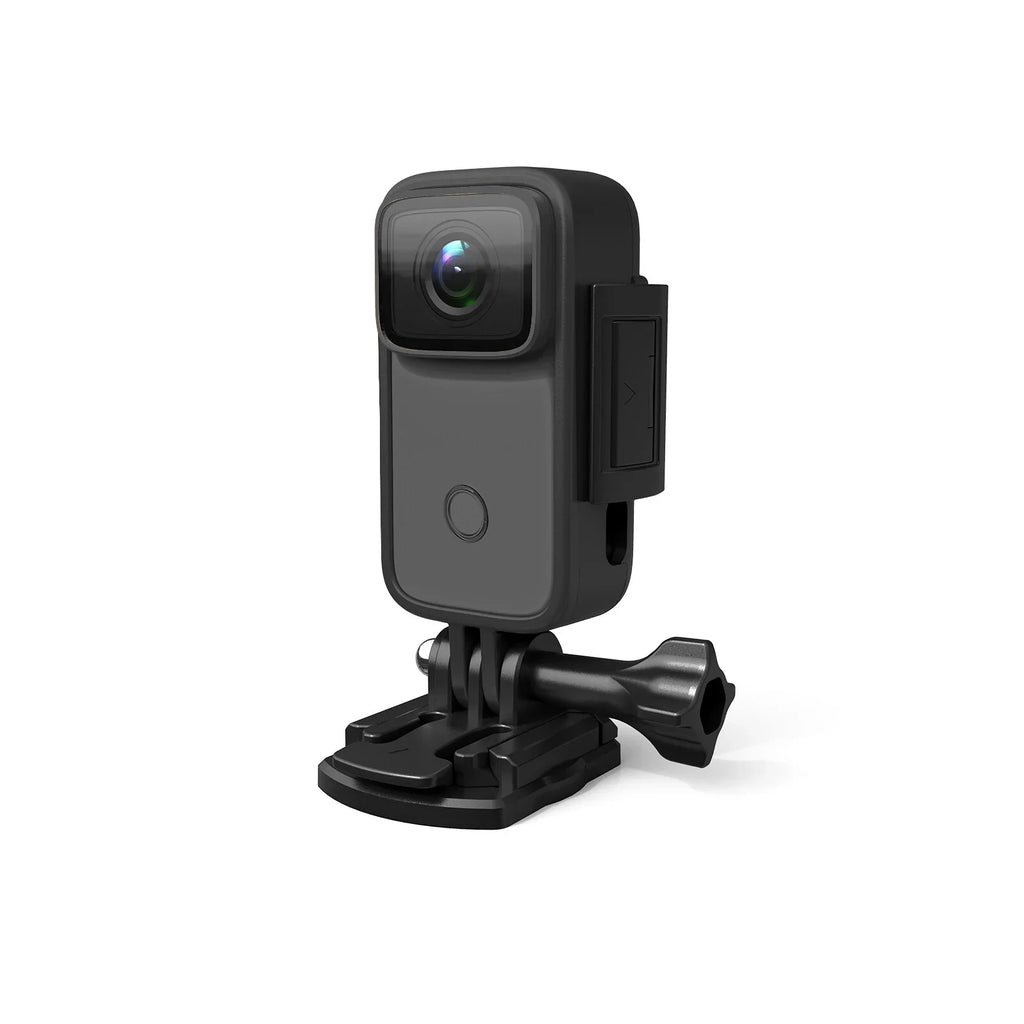 Face IPS Built-in 1.28 WiFi Supports Anti-Shake with 5M Action Recognition C200 Camera Mini 4K SJCAM Battery Vision Screen 6-Axis Night Body Inch Rechargeable Waterproof