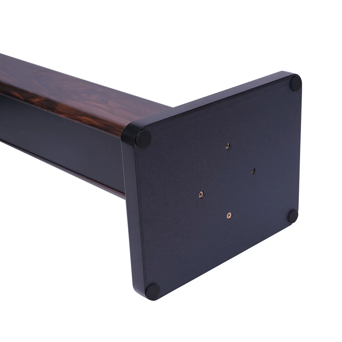 for Surround Shelf Wood 36" & Pair Book Speakers 1 Walnut Stands Sound Speaker Black